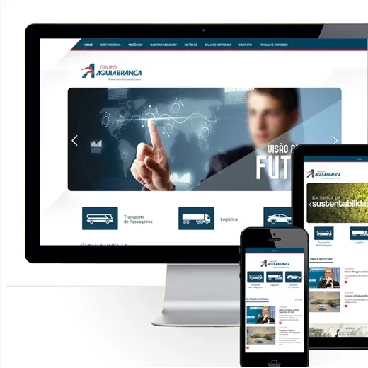 Layout responsivo do projeto de criação de sites: Responsividade aplicada ao layout do site