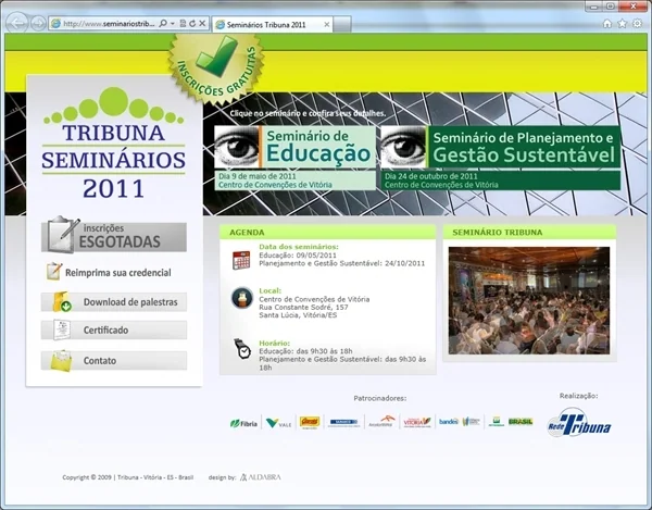 Projetos de Criar site: Home do projeto com acesso as ferramentas necessárias para o cliente