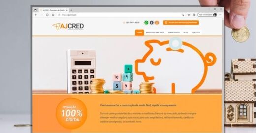 Criar site - AJCred Promotora de Crédito