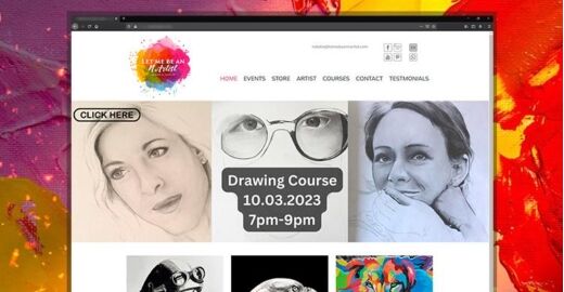 Website-development - Let me be an N Artist