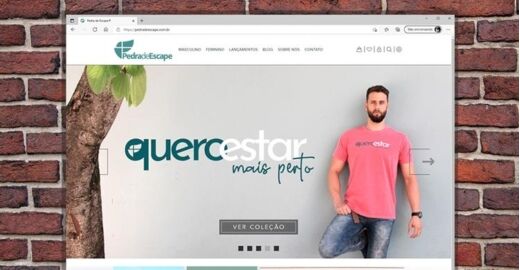 Criar e-commerce - Pedra de Escape