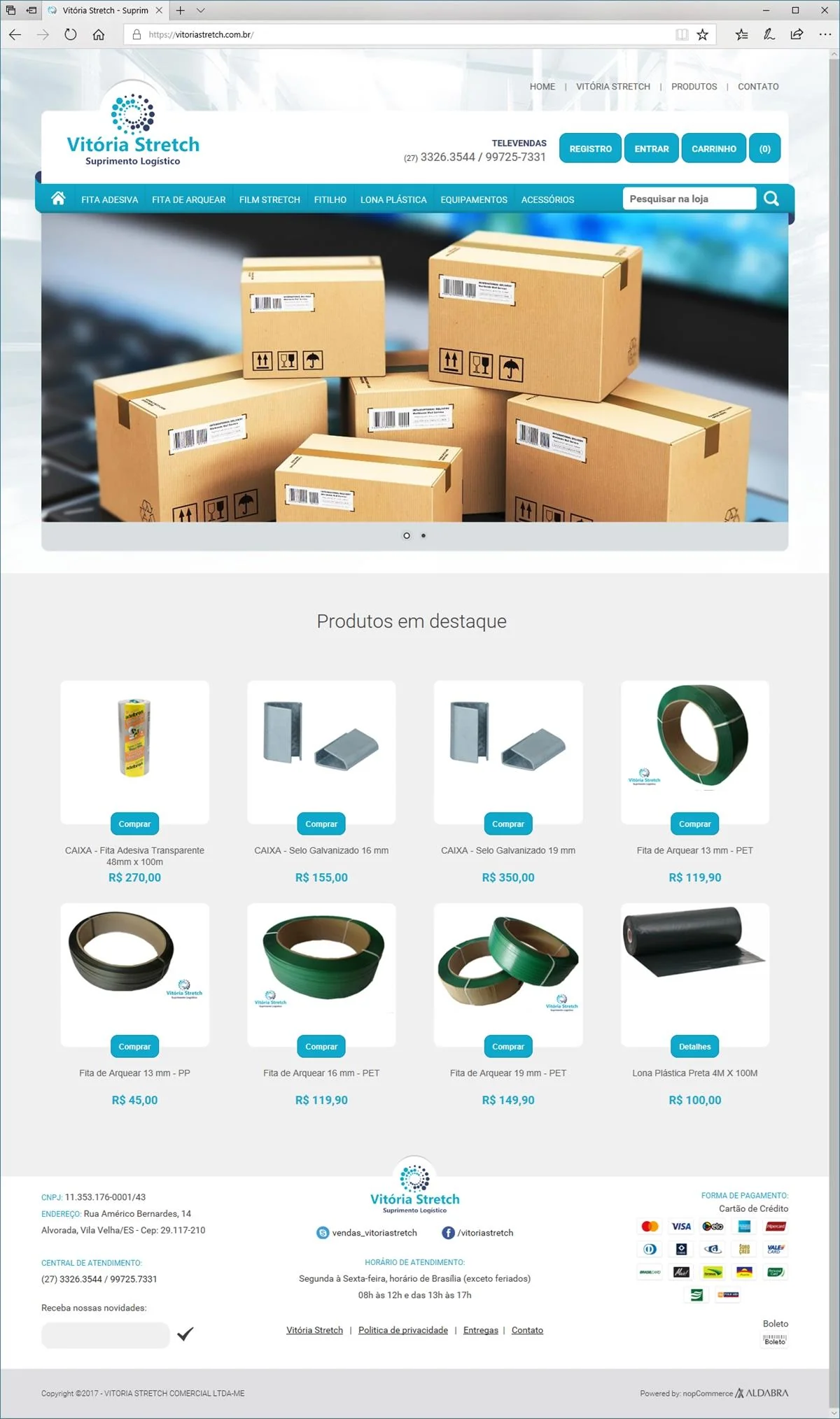 Projetos de Criar e-commerce: