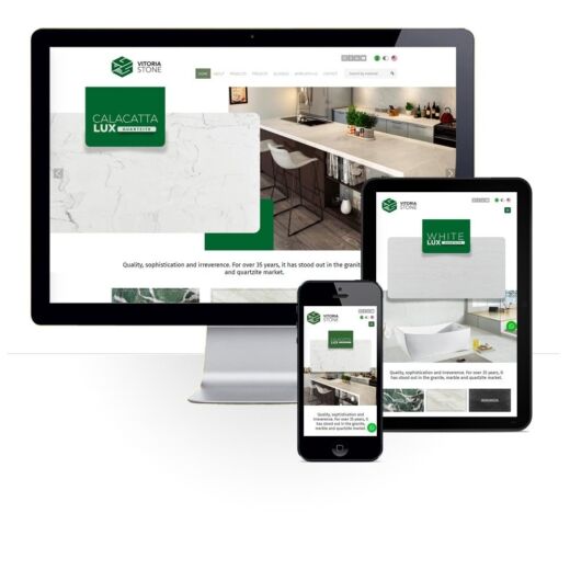 Layout responsivo do projeto de criação de sites: Responsiveness of the website created